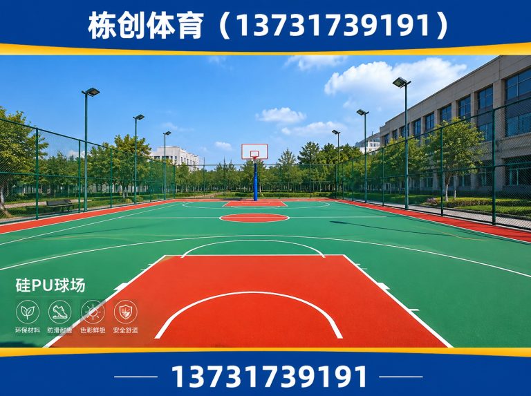 新华区硅PU球场展示图